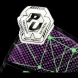 Мяч футбольный FN Soccer Ball (White/Violet)