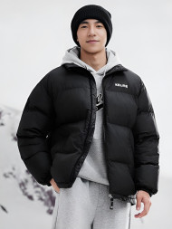 Пуховик KELME Short Cotton Coat Black