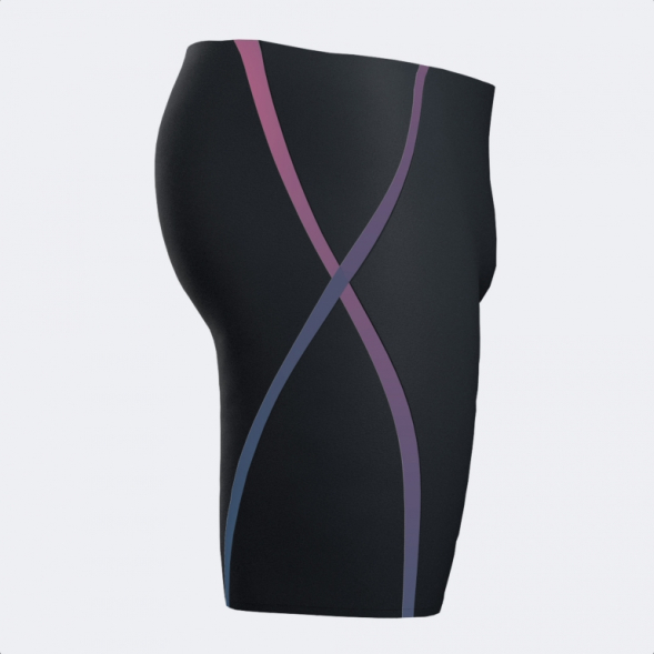 BERMUDA DE BAÑO SPLASH NEGRO