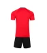 Футбольная форма KELME Short-Sleeved Football Suit (Red/Black)
