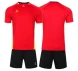 Футбольная форма KELME Short-Sleeved Football Suit (Red/Black)