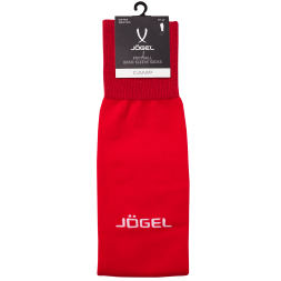 Гольфы футбольные JÖGEL CAMP BASIC SLEEVE SOCKS, красный/белый