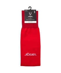 Гольфы футбольные JOGEL CAMP BASIC SLEEVE SOCKS, красный/белый