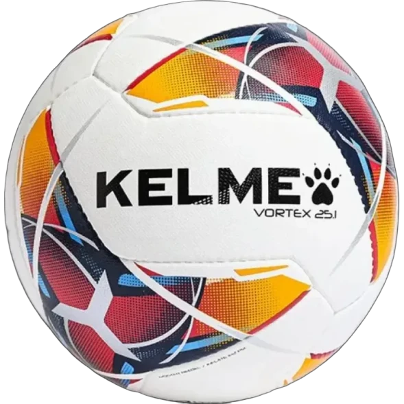 Футбольный мяч KELME Hand Stitched Football (Orange/White)
