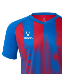 Футболка игровая JOGEL CAMP Striped Jersey, красный/синий