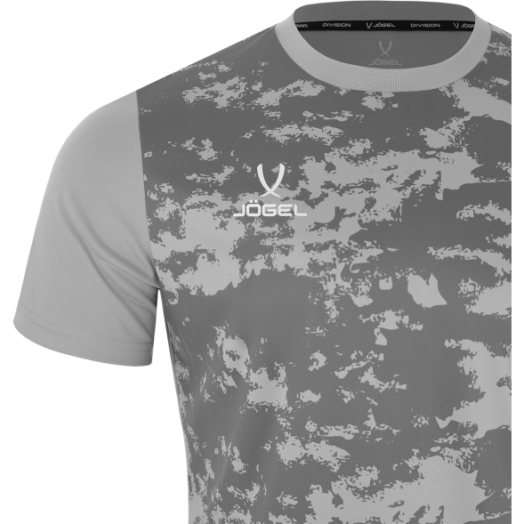 Футболка вратарская JOGEL DIVISION PerFormDRY SPLASH GK Jersey, серый, детский