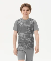 Футболка вратарская JOGEL DIVISION PerFormDRY SPLASH GK Jersey, серый, детский