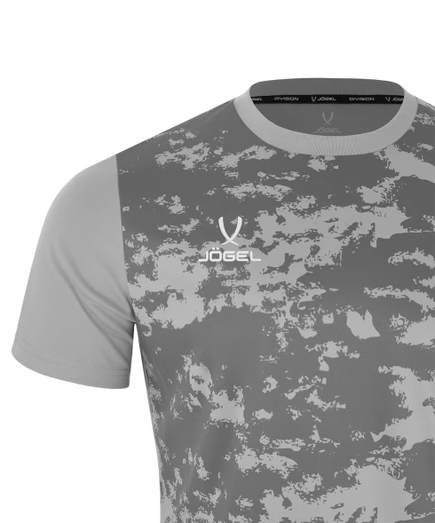 Футболка вратарская JOGEL DIVISION PerFormDRY SPLASH GK Jersey, серый, детский