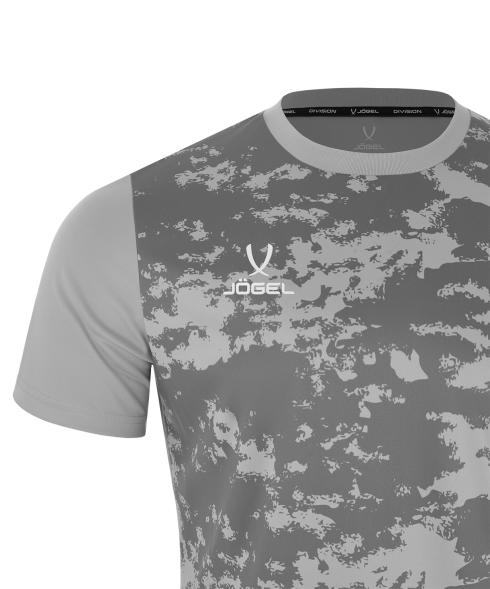 Футболка вратарская JOGEL DIVISION PerFormDRY SPLASH GK Jersey, серый, детский