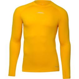 Джемпер компрессионный утепленный JÖGEL CAMP PerFormDRY Baselayer Top Warm, желтый