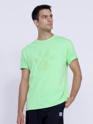 Футболка KELME Round Neck Short Sleeve T-Shirt Green