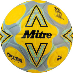 Мяч футб. MITRE Delta One 24, 5-B01787C21, р.5, FIFA Quality, 14п, ТПУ, термосшивка,бело-сине-черный