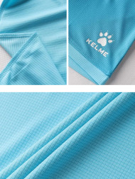 Детская футбольная форма KELME Short-Sleeved Football Suit Light Blue