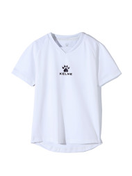 Детская футболка KELME Boys Short Sleeve T-Shirt White