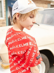 Детская футболка KELME Short Sleeve T-Shirt Kid Red