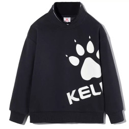 Детский свитшот KELME Boy's Round Neck Sweater Black