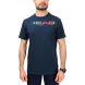 Футболка мужская HEAD Rainbow T-Shirt M 811435-WH-S, р.S, полиэстер, хлопок, эластан, белый