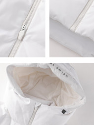 Пуховик KELME Hooded Short Down Jacket White