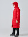 Пуховик FN Snowfall Long Red