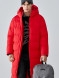 Пуховик FN Snowfall Long Red