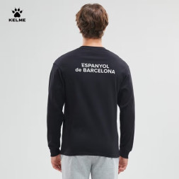 Свитшот KELME Round Neck Long Sleeve T-Shirt Black