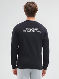 Свитшот KELME Round Neck Long Sleeve T-Shirt Black