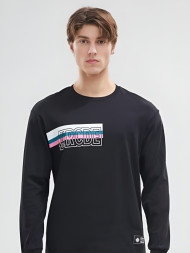 Свитшот KELME Round Neck Long Sleeve T-Shirt Black