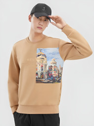 Свитшот KELME Round Neck Sweater Beige