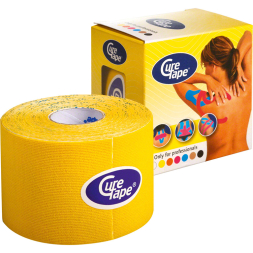 Тейп кинезиологический CureTape Black 160226, 5см.x5м.