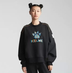 Свитшот KELME Round Neck Sweater Black