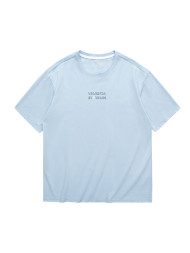 Футболка KELME Round Neck Short Sleeve T-Shirt Light Blue