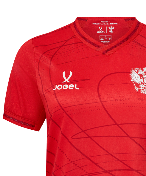 Футболка игровая женская JOGEL PerFormDRY National 26 Home Jersey W, красный