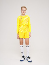 Детский комплект (лонгслив, шорты) KELME Long Sleeve Goalkeeper Suit Yellow