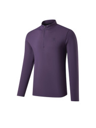 Лонгслив KELME Half-open Long-sleeved T-shirt Dark Purple