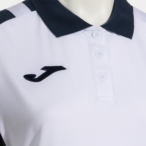 POLO MANGA CORTA LIDER BLANCO MARINO