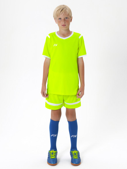 Детская футбольная форма FN Spirit Kid (Neon/White)
