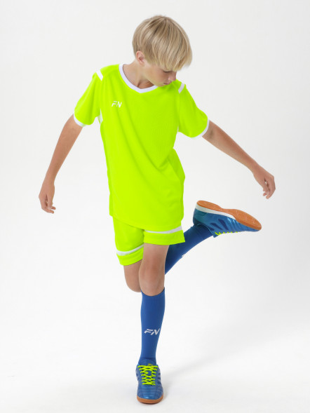 Детская футбольная форма FN Spirit Kid (Neon/White)