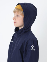 Детская ветровка KELME Children's Raincoat Dark Blue