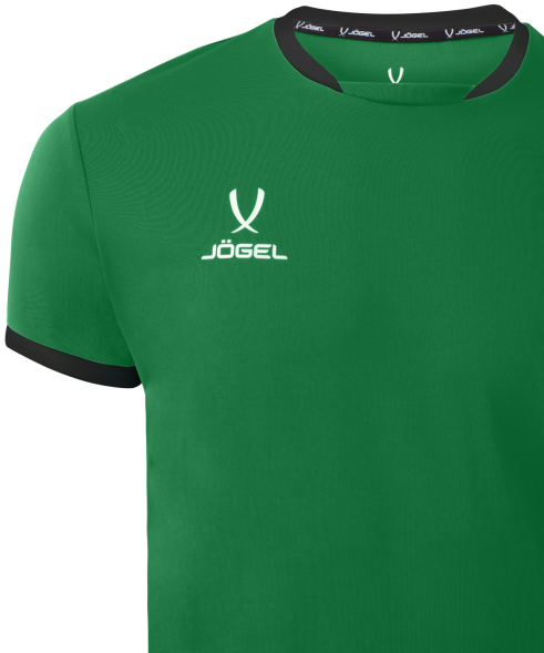 Футболка волейбольная JOGEL CAMP, зеленый, детский