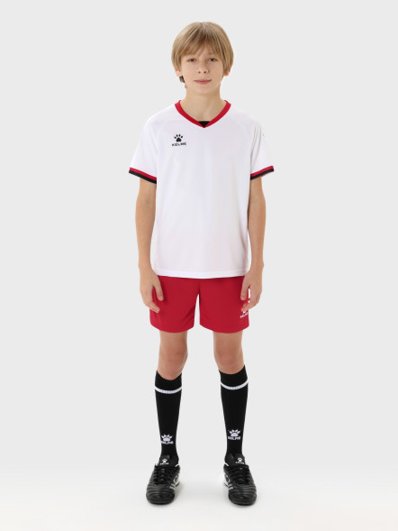 Детская футбольная форма KELME Football Uniform Set (White/Red)