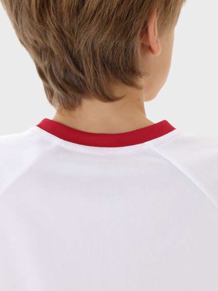 Детская футбольная форма KELME Football Uniform Set (White/Red)