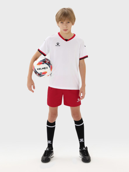 Детская футбольная форма KELME Football Uniform Set (White/Red)