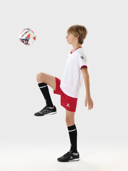 Детская футбольная форма KELME Football Uniform Set (White/Red)