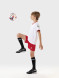 Детская футбольная форма KELME Football Uniform Set (White/Red)