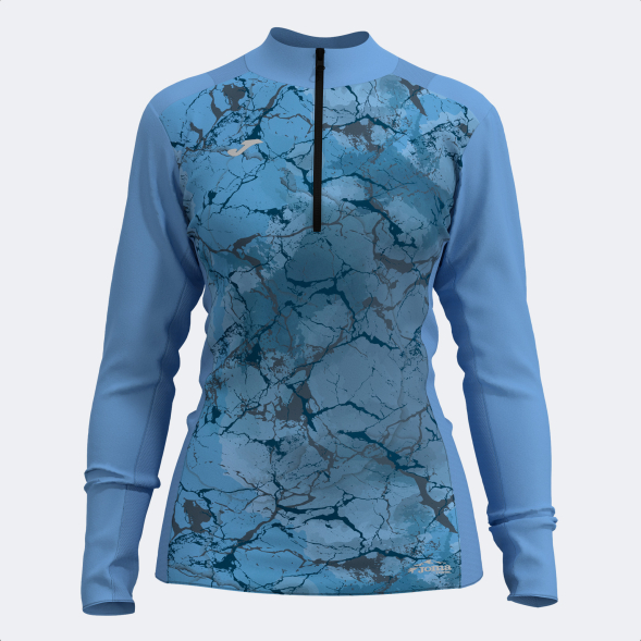 SUDADERA TRAIL DEVA AZUL