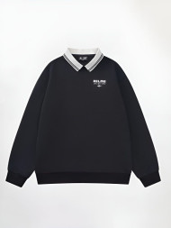 Свитшот KELME Lapel Sweatshirt Black