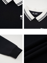 Свитшот KELME Lapel Sweatshirt Black