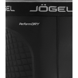 Шорты вратарские с защитой JÖGEL ScalePad Goalkeeper Shorts, черный