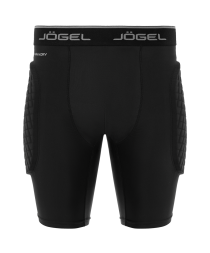 Шорты вратарские с защитой JOGEL ScalePad Goalkeeper Shorts, черный