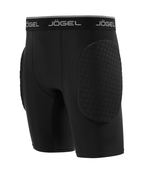 Шорты вратарские с защитой JOGEL ScalePad Goalkeeper Shorts, черный